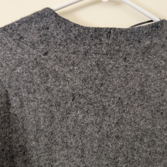 Banana Republic Womens Small Wool Blend Open Cardigan Gray Cozy Casual Classic - Picture 8 of 10